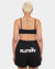 Bunny Basics Crop Bra-Black