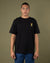 Linear Classic Bunny Stack Original Fit S/S Tee - Washed Black