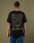 Linear Classic Bunny Stack Original Fit S/S Tee - Washed Black