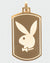 Playboy Dog Tag 50Mm Dog Tag - Yellow Gold