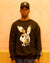 70th Playboy Original Fit Sweater/Oversized Fit - Black
